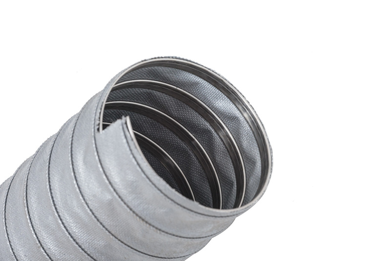 Шланг газоотводный Ø75мм, длина 7м, до +250°С (серый) NORDBERG HF076G07