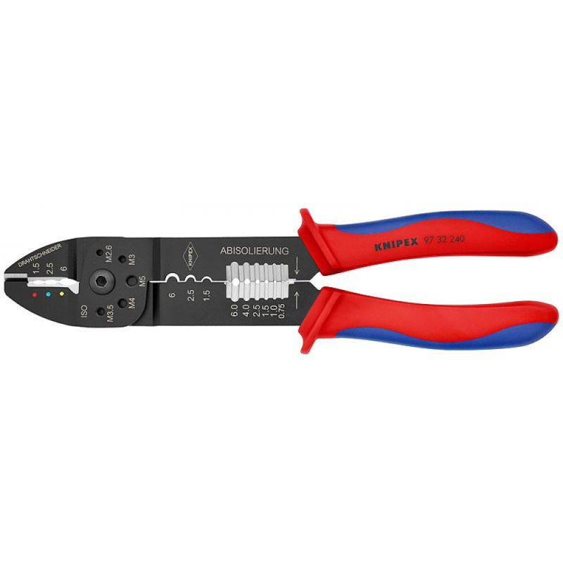 Клещи зажимные для опрессовки KNIPEX KN-9732240