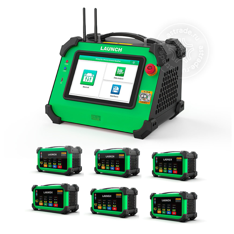 Тестер беспроводной для аккумуляторных батарей электрических автомобилей Launch EVB624