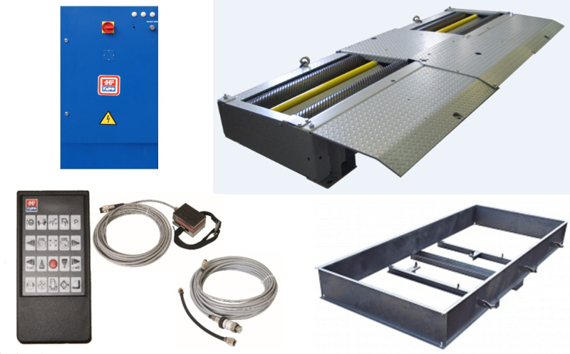 Тормозной стенд роликовый, г/п 13 т. СТС-13У-СП-11Н 