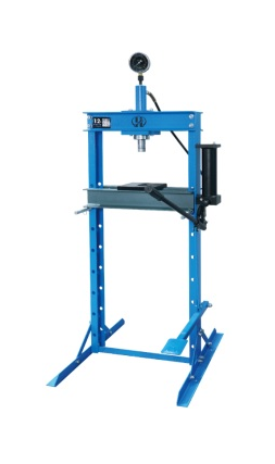 Пресс гидравлический 12т, напольный,  REMAX HJ0803 Цвет серый RAL7040