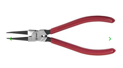 Щипцы для внутренних стопорных колец L=175мм