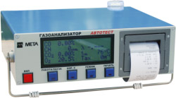 Газоанализатор – СО, СН, CO2, 02 , ТАХОМЕТР + лямбда,  графич.дисплей Автотест-02.03П (1)
