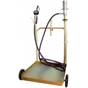 Тележка с пневматическим насосом 3:1 для раздачи масла из бочек 180/220л APAC 1763