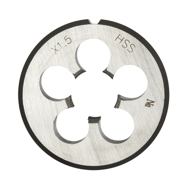 Плашка метрич. №43 ПрофОснастка Эксперт M12 x 1,5 P6M5 HSS (4341) правая пласт бокс 50411143