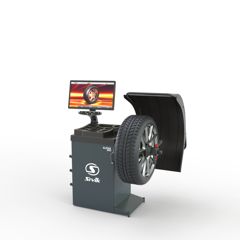 Балансировочный станок СИВИК СБМП-40 ALPHA Luxe 19" монитор, 26" d (Россия) (серый)