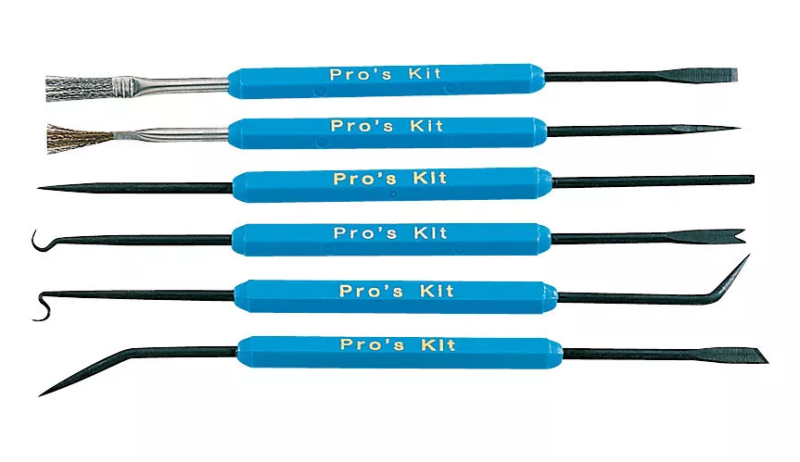 Набор приспособлений для пайки, 6 предметов 1PK-3616