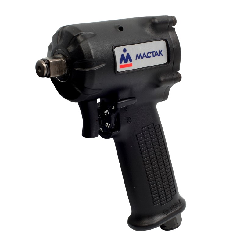 МАСТАК Гайковерт пневматический ударный 1/2", 678 Нм, укороченный 604-20678