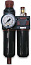 Фильтр регулятор с манометром и лубрикатором (FR+L, F1/4") Rossvik F154/1.R 